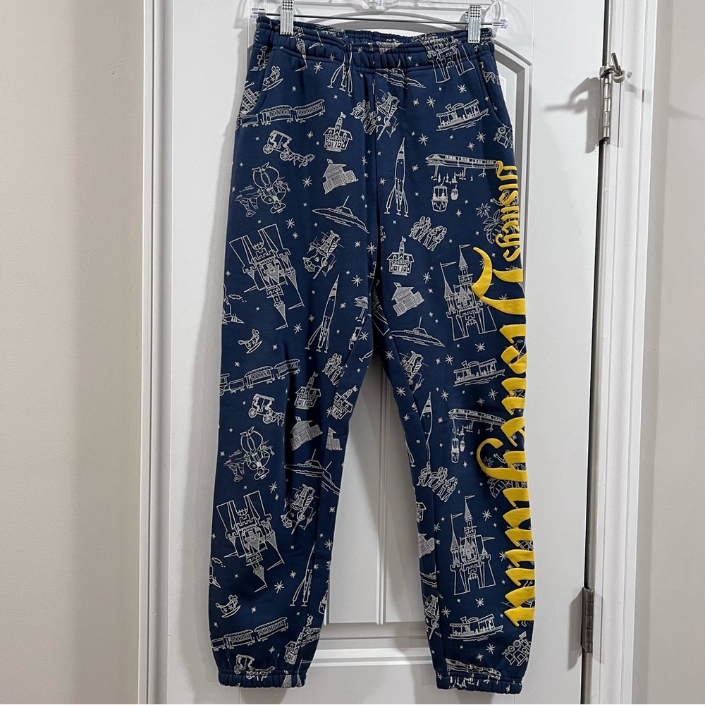 Walt Disney’s Disneyland Youth size 11/12 Disney 100 sweats sweatpants j…